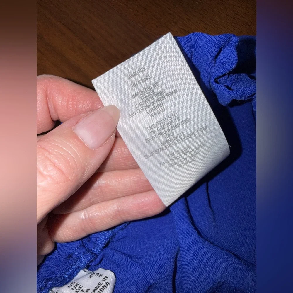 Susan Graver Electric Blue Wide-Leg Pants - Picture 14 of 14